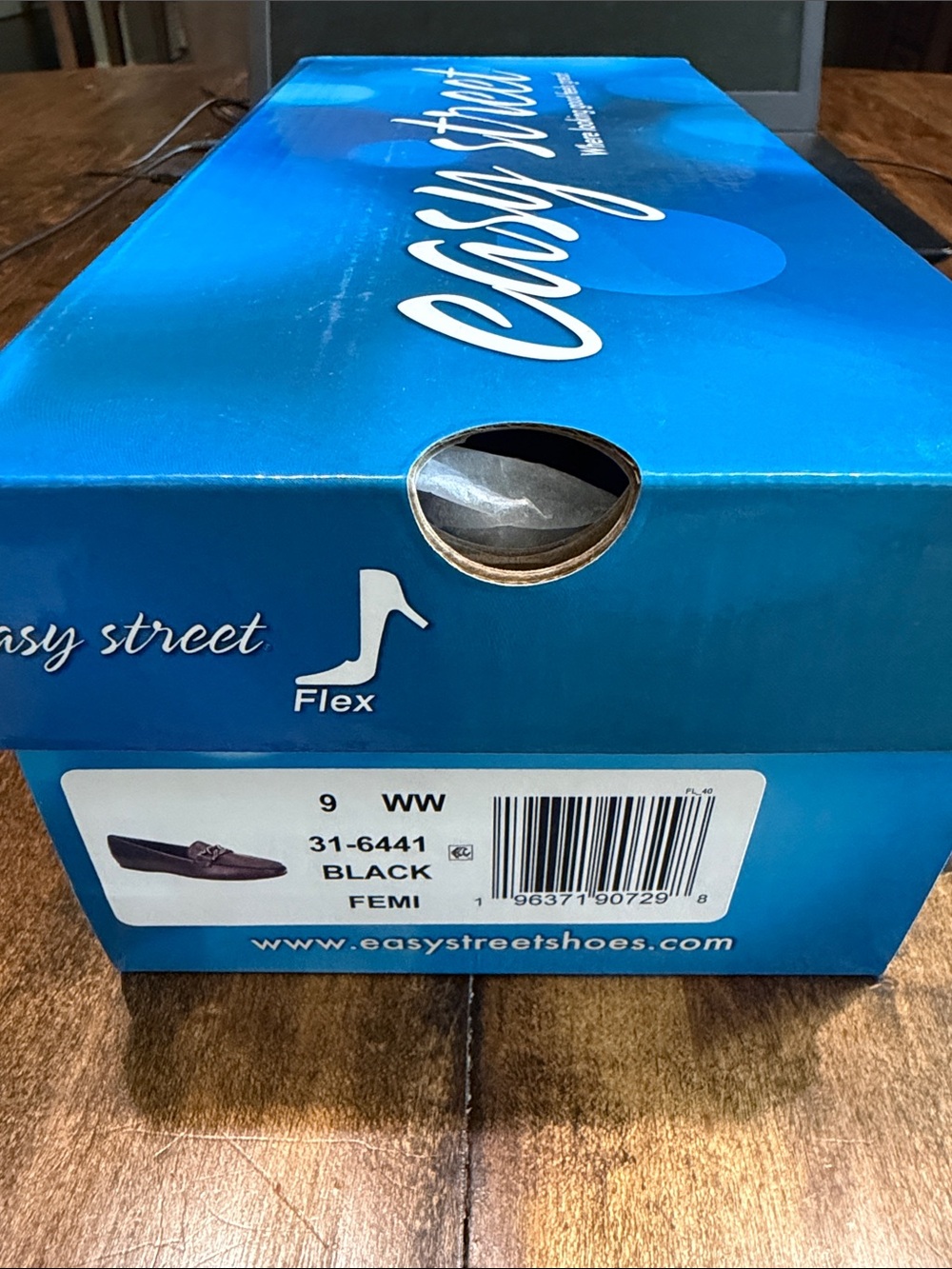 easy street Black Women's Loafers